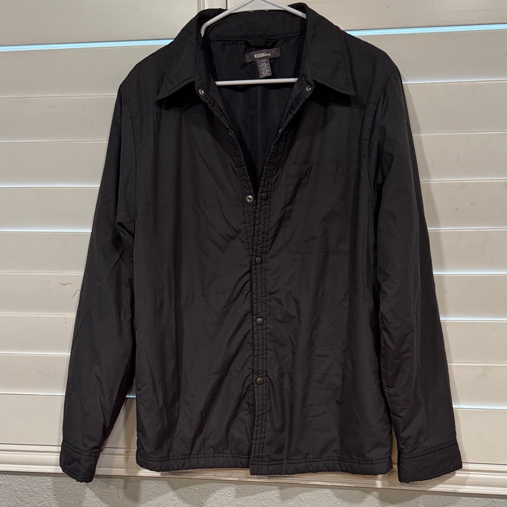 Heritage Men's Black Lightweight Shirt Jacket